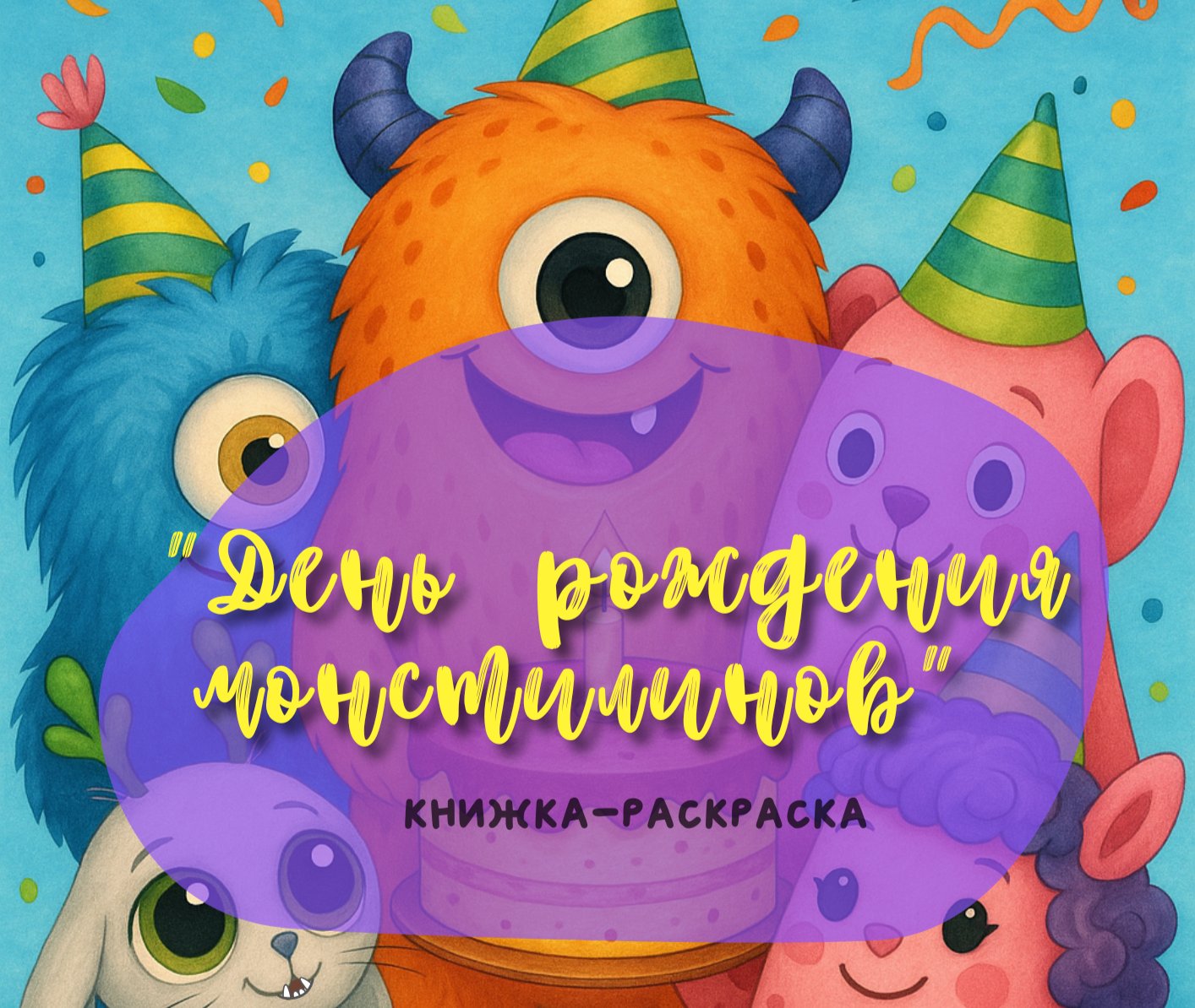 Книжка раскраска